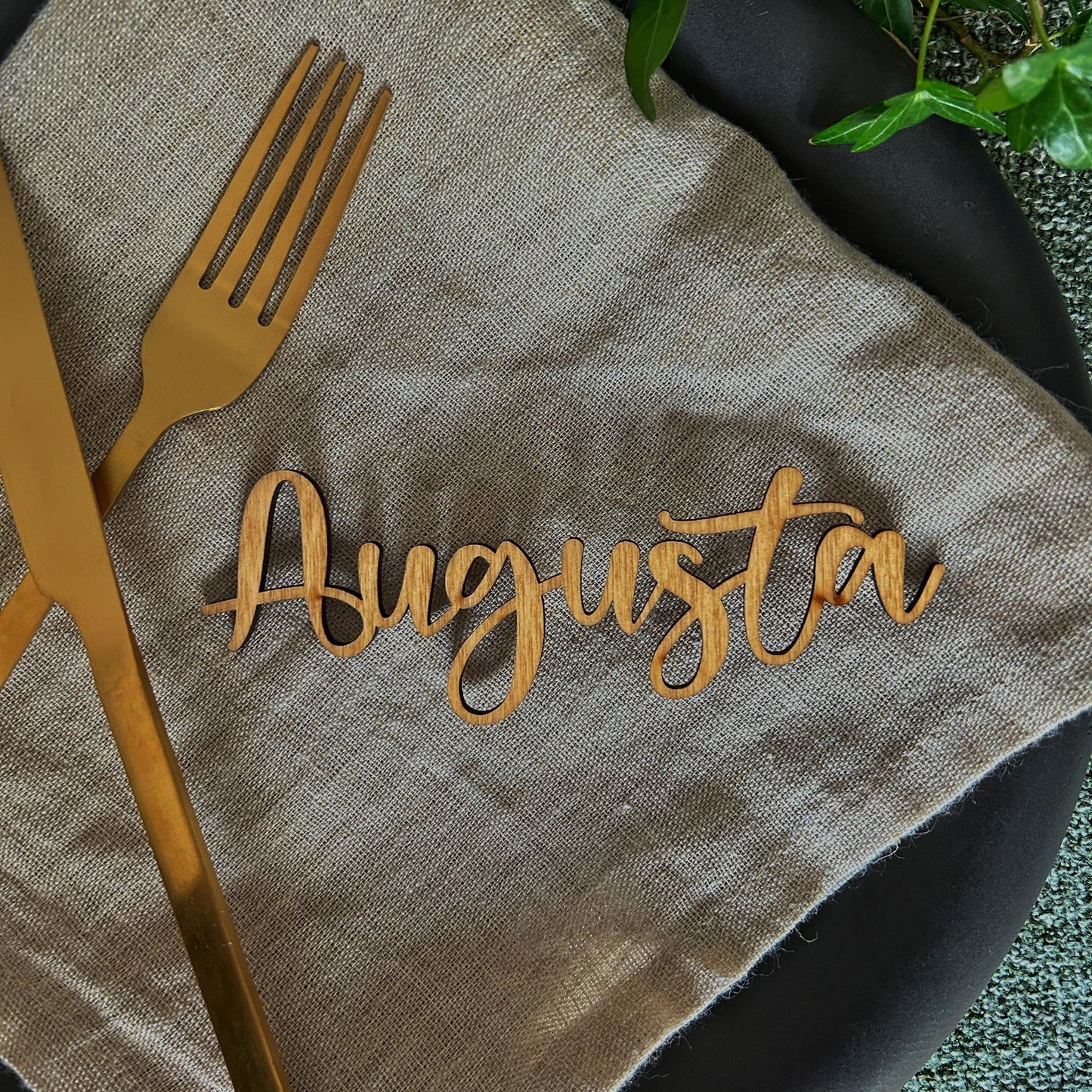 "Augusta"-bordkort - Grande